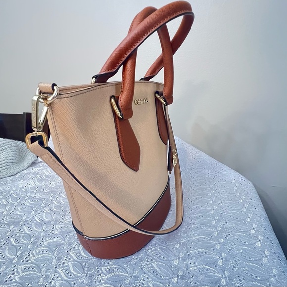 Calvin Klein Tan and Brown Women's Bag - Picture 7 of 13